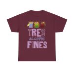 Granate - Camiseta «Tres al·lotes fines»