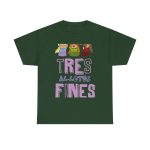 Verde bosque - Camiseta «Tres al·lotes fines»