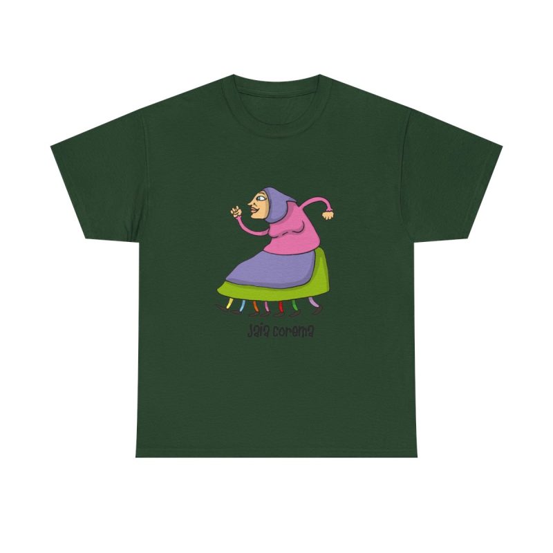 Verde bosque - Camiseta Jaia Coremá Lletres