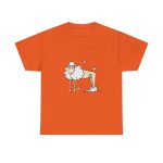 Naranja - Camiseta Tondra: una oveja entre nubes Naranja - Camiseta Tondra: una oveja entre nubes