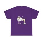 Morado - Camiseta Tondra: una oveja entre nubes Morado - Camiseta Tondra: una oveja entre nubes