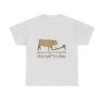 Gris ceniza - Camiseta «No passis s’arada davant es bou»