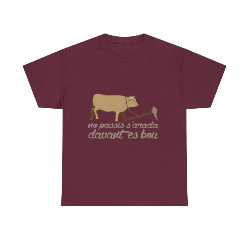 Granate - Camiseta «No passis s’arada davant es bou»