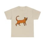 Arena - Camiseta Moix – gato naranja de paseo