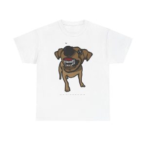 Blanco - Camiseta «Ca que ladra no mossega»