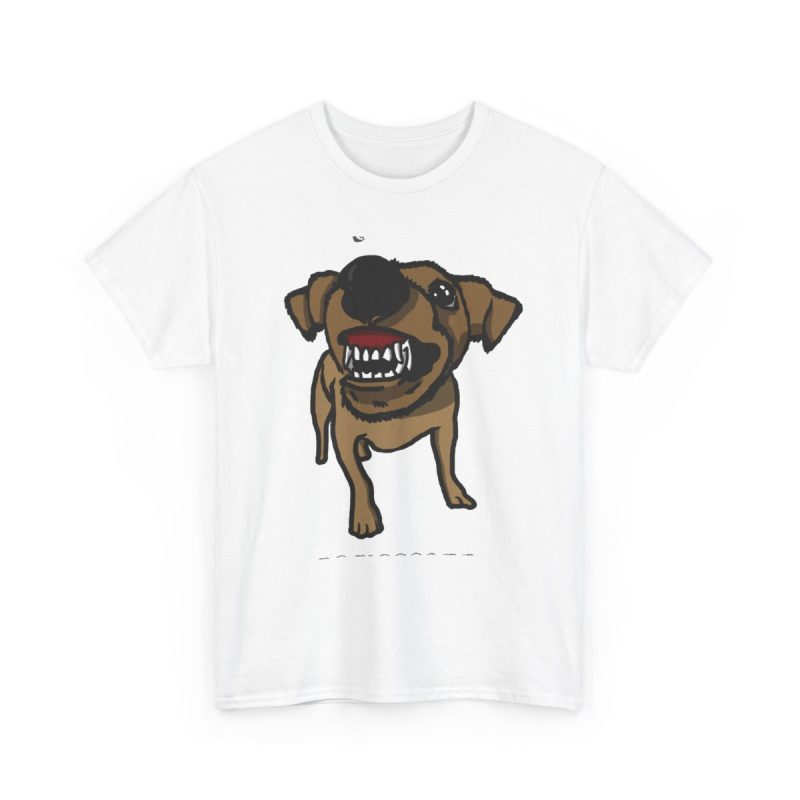 Blanco - Camiseta «Ca que ladra no mossega»