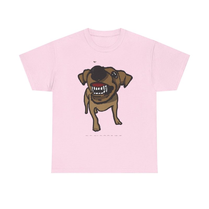 Rosa claro - Camiseta «Ca que ladra no mossega»