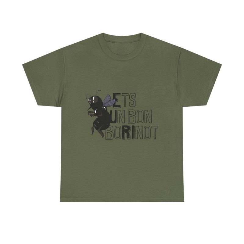 Verde militar - Camiseta «Ets un bon borinot»