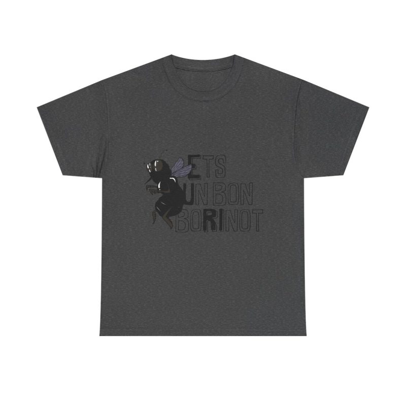 Gris oscuro jaspeado - Camiseta «Ets un bon borinot»