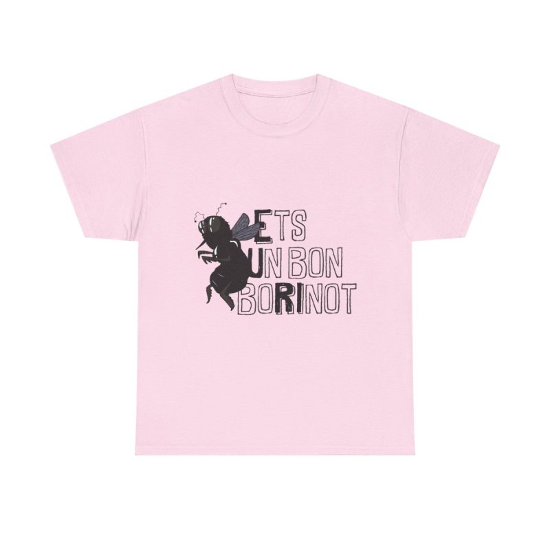 Rosa claro - Camiseta «Ets un bon borinot»