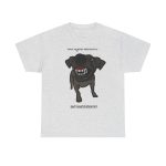 Gris ceniza - Camiseta «Ca que lladra no mossega»