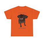Naranja - Camiseta «Ca que lladra no mossega»
