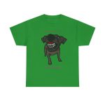 Verde irlandes - Camiseta «Ca que lladra no mossega»