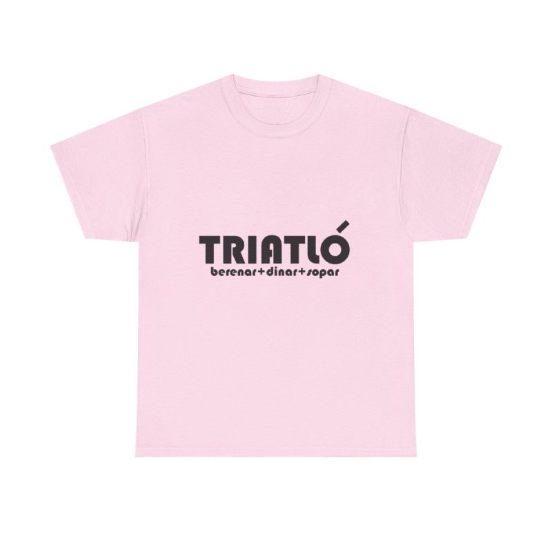 Rosa claro - Triatló: berenar + dinar + sopar