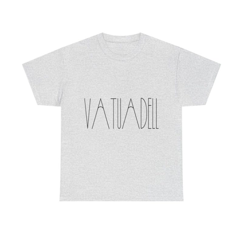 Gris ceniza - Camiseta «Vatuadell estirat»