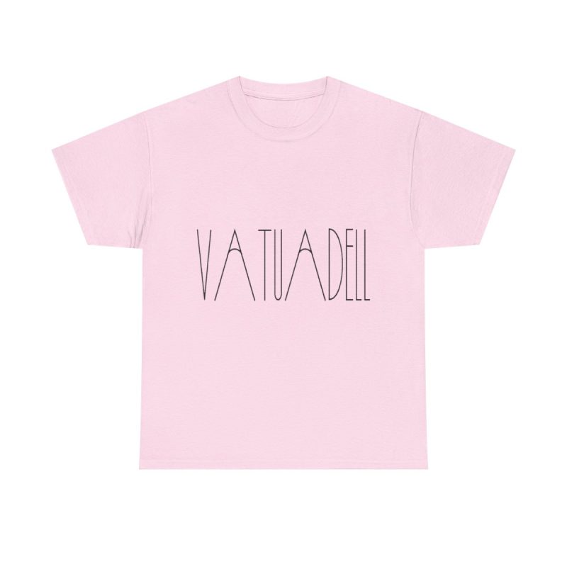 Rosa claro - Camiseta «Vatuadell estirat»