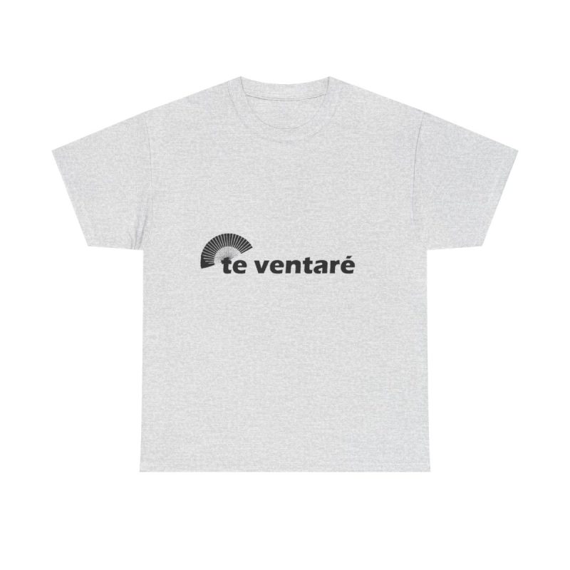 Gris ceniza - Camiseta «Te ventaré, ventall»