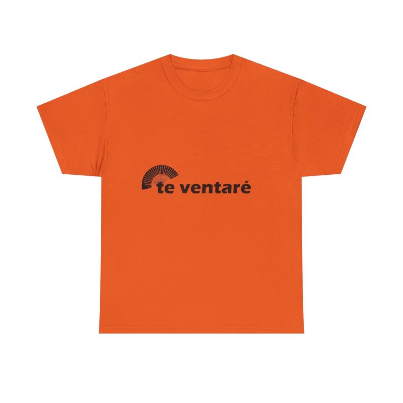 Naranja - Camiseta «Te ventaré, ventall»