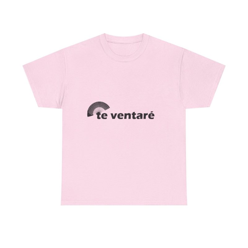 Rosa claro - Camiseta «Te ventaré, ventall»