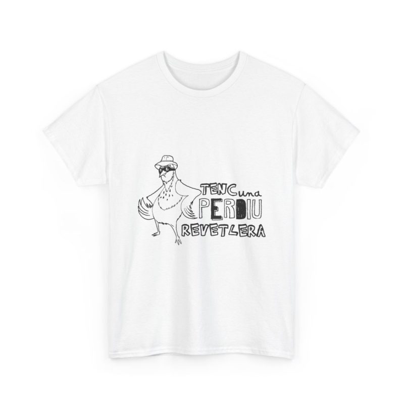 Blanco - Camiseta «Tenc una perdiu revetlera»