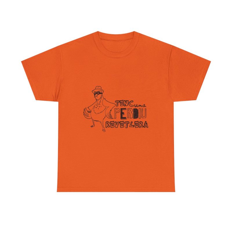 Naranja - Camiseta «Tenc una perdiu revetlera»