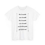 Blanco - Camiseta «tirali cossetes cançó»