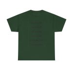 Verde bosque - Camiseta «tirali cossetes cançó»