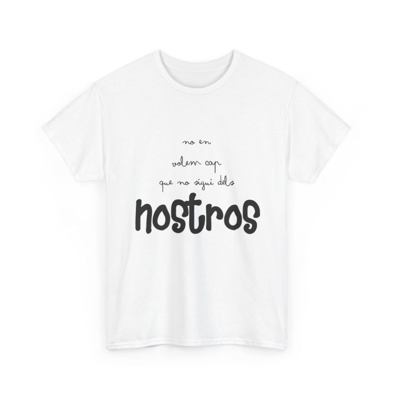 Blanco - Camiseta «No en volem cap que no sigui dels nostros»