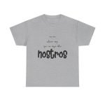 Gris jaspeado - Camiseta «No en volem cap que no sigui dels nostros»