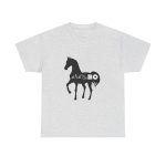 Gris ceniza - Camiseta unisex Cavall Alegre Sant Joan «Ara va de bo»