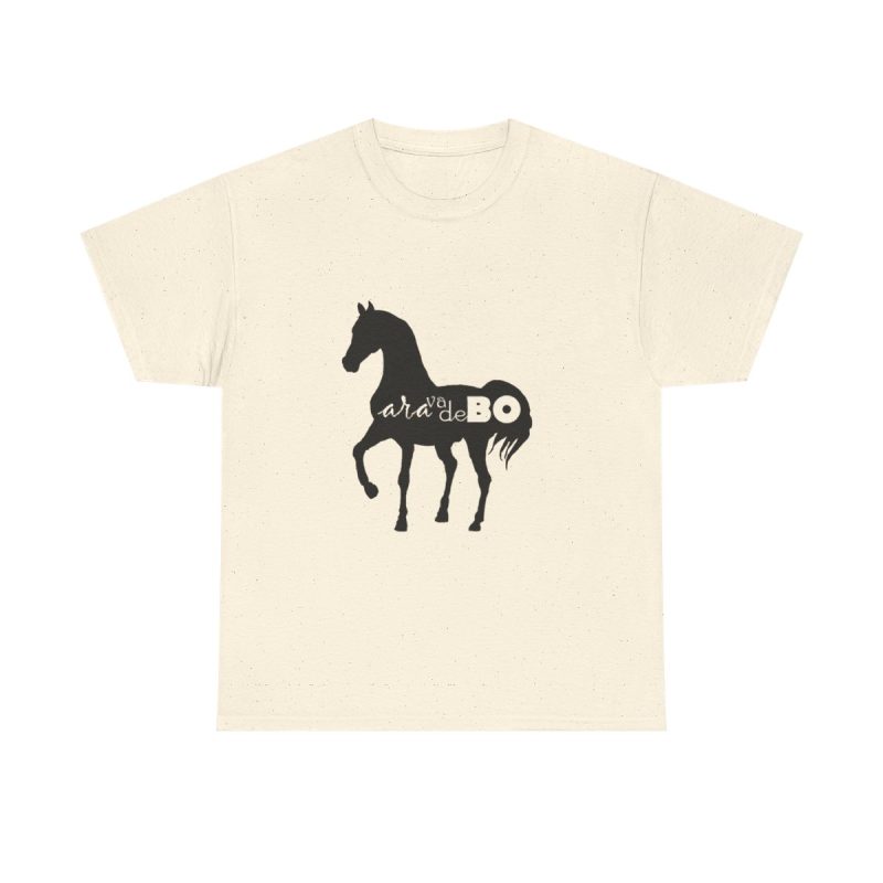 Natural - Camiseta unisex Cavall Alegre Sant Joan «Ara va de bo»