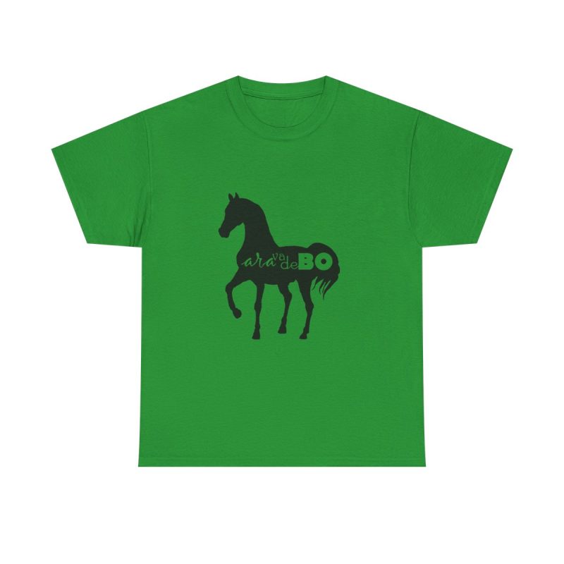 Verde irlandes - Camiseta unisex Cavall Alegre Sant Joan «Ara va de bo»