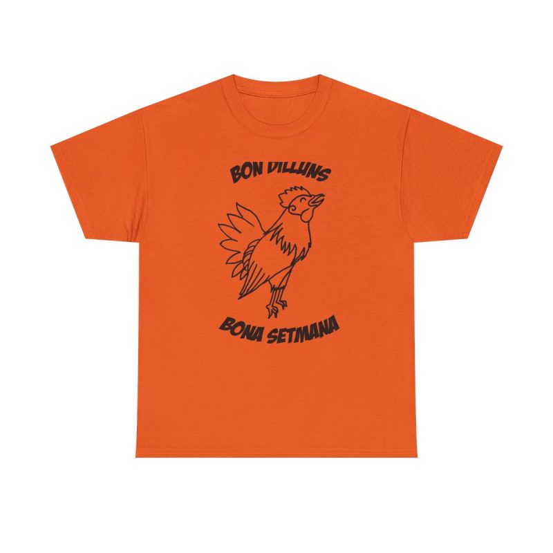 Naranja - Camiseta «Bon dilluns, bona setmana»