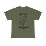 Verde militar - Camiseta «Bon dilluns, bona setmana» Verde militar - Camiseta «Bon dilluns, bona setmana»