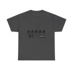 Gris oscuro jaspeado - Camiseta «Es quinto pino» Gris oscuro jaspeado - Camiseta «Es quinto pino»