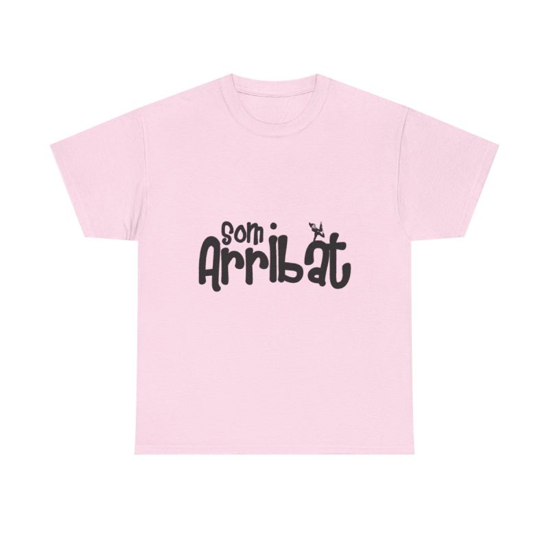 Rosa claro - Camiseta unisex «Som Arribat»