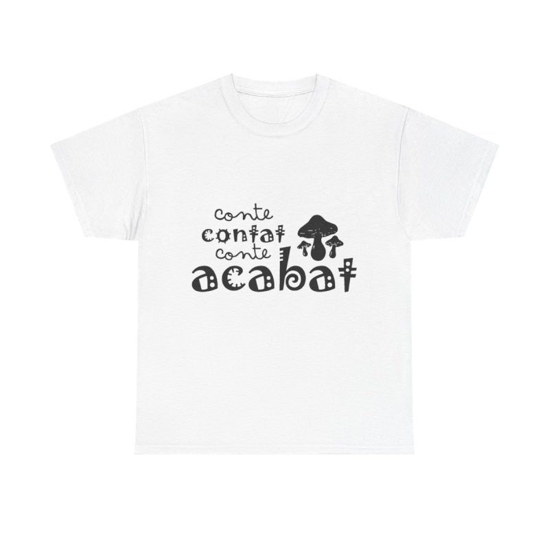 Blanco - Camiseta «Conte contat» Blanco - Camiseta «Conte contat»