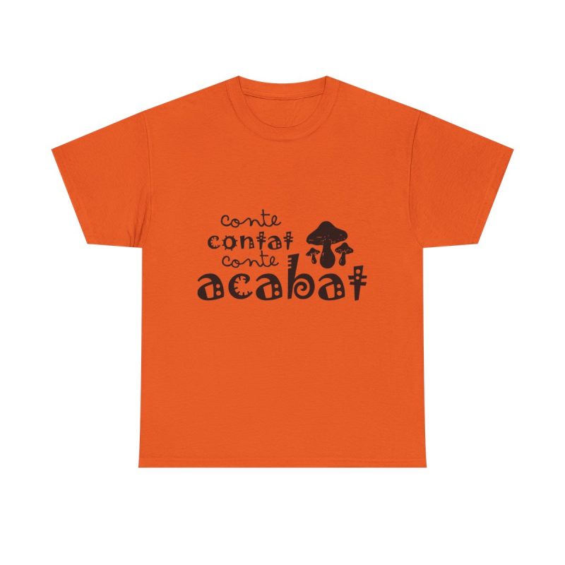 Naranja - Camiseta «Conte contat»