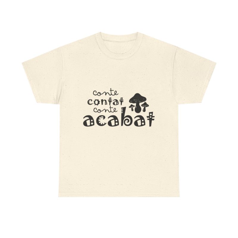 Natural - Camiseta «Conte contat»