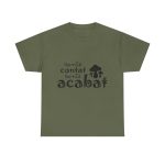 Verde militar - Camiseta «Conte contat» Verde militar - Camiseta «Conte contat»