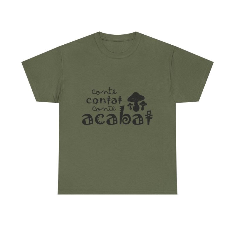 Verde militar - Camiseta «Conte contat»