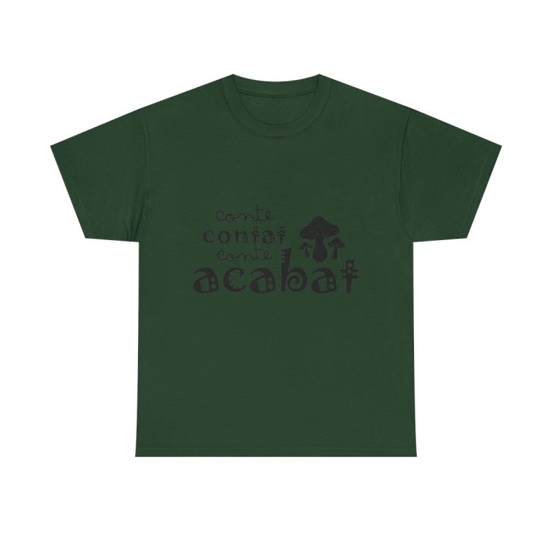 Verde bosque - Camiseta «Conte contat»
