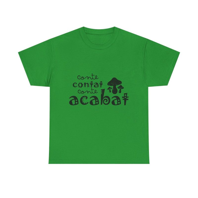 Verde irlandes - Camiseta «Conte contat»