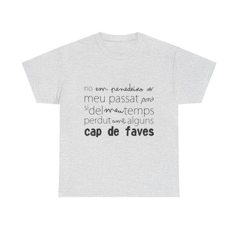 Gris ceniza - Camiseta «No em penedeixo»