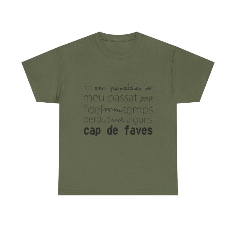 Verde militar - Camiseta «No em penedeixo»