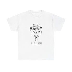 Blanco - Camiseta unisex Cap de Pere Cans