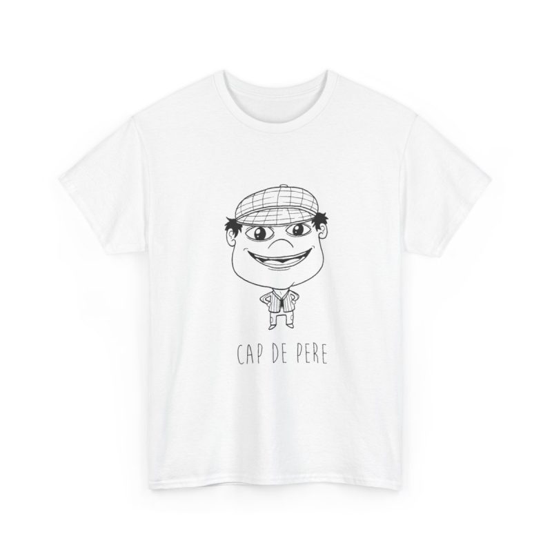 Blanco - Camiseta unisex Cap de Pere Cans