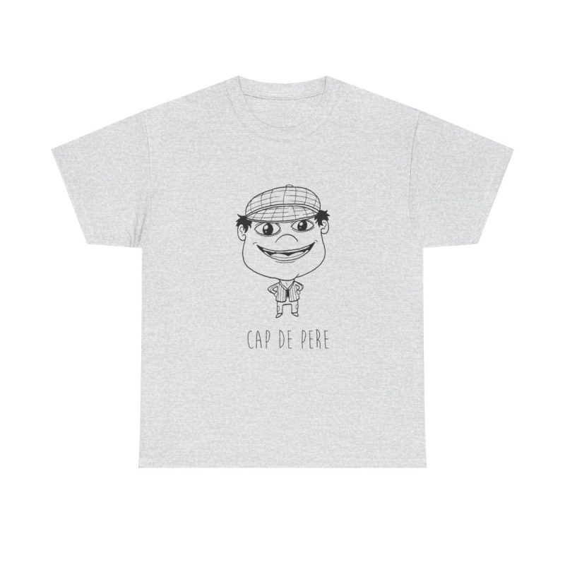Gris ceniza - Camiseta unisex Cap de Pere Cans
