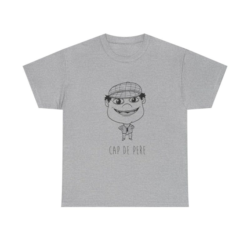 Gris jaspeado - Camiseta unisex Cap de Pere Cans
