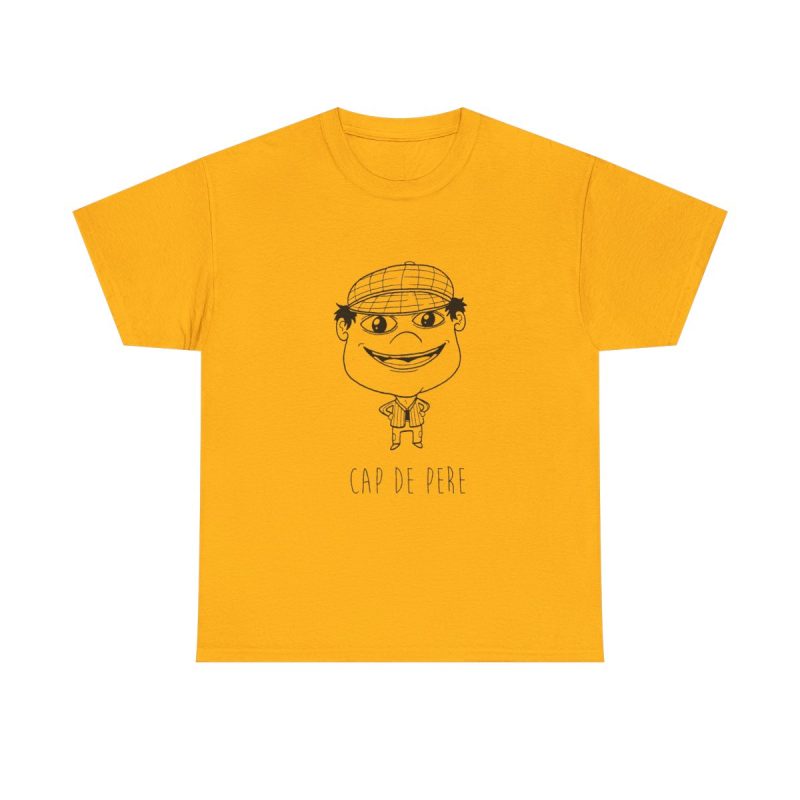 Amarillo dorado - Camiseta unisex Cap de Pere Cans